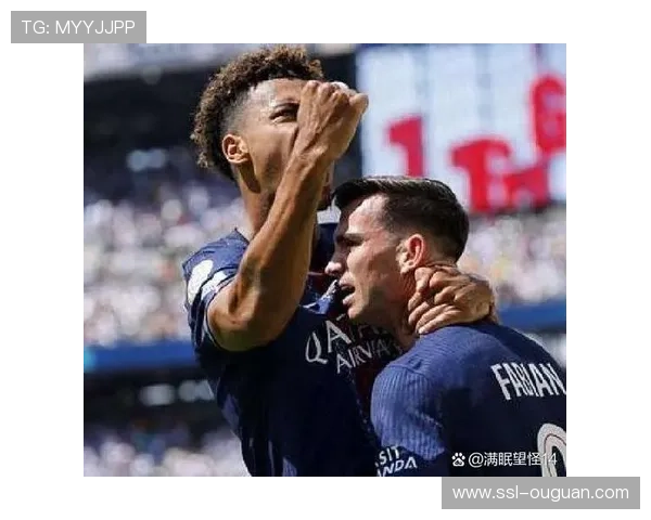 巴黎圣日耳曼2-1巴黎FC，法比安助攻杜埃首开纪录